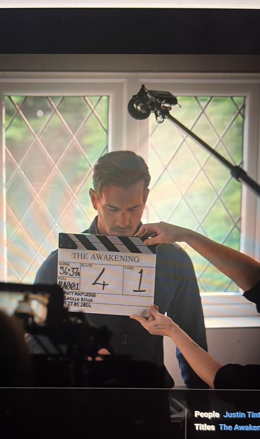 Justin Tinto on the slate for The Awakening